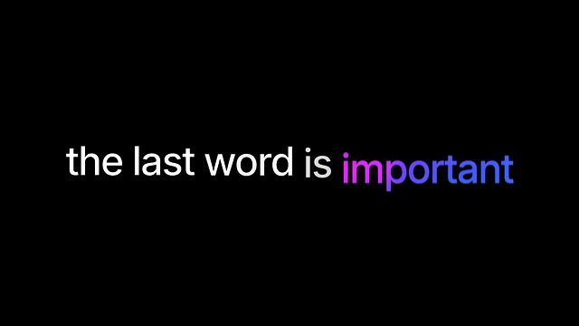 FastEdit Gradient Text, rendered by the panel
